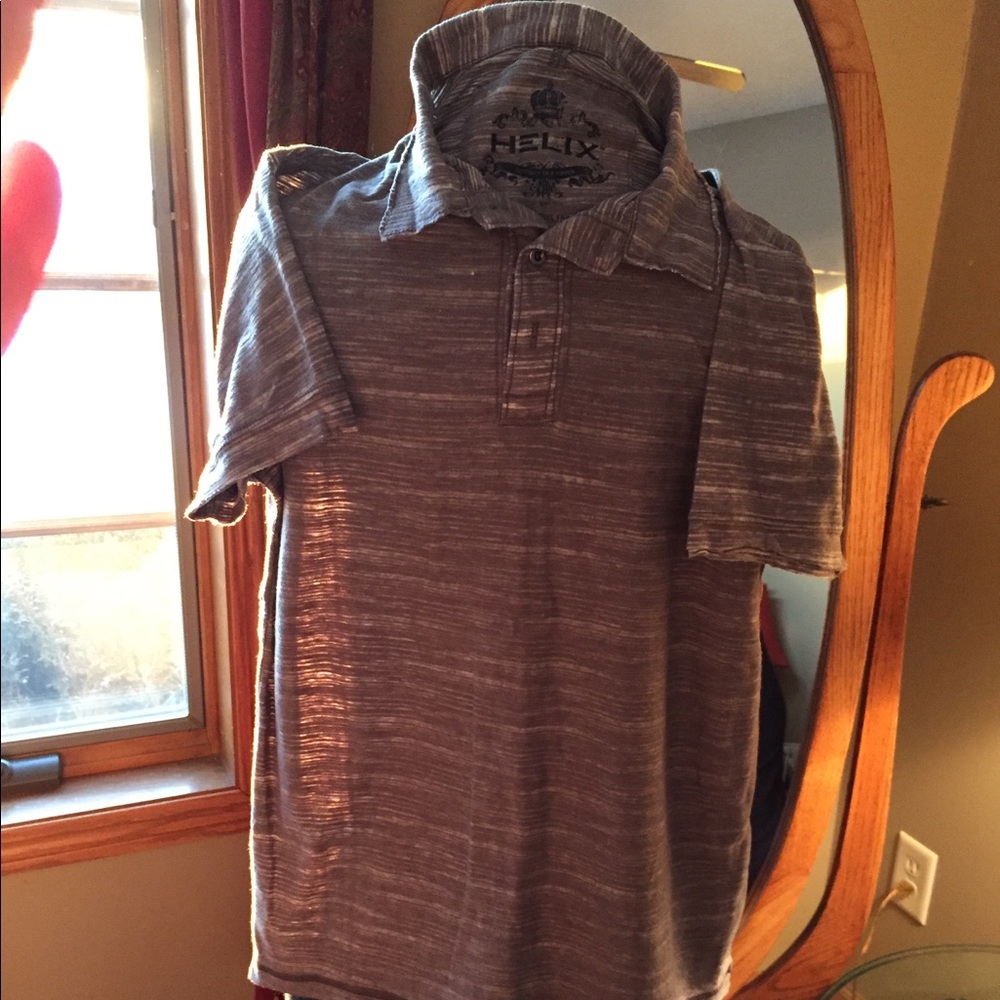 Grey Helix shirt